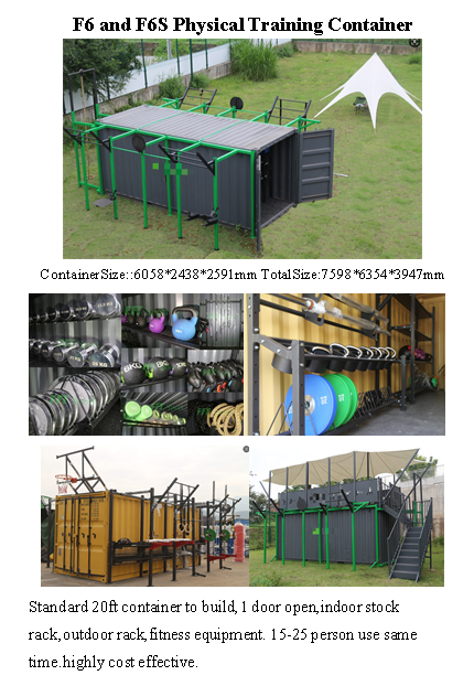 F6 & F6S Physical Training Container